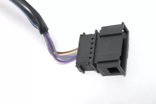 VW Golf 4 Bora elektrischer Spiegel vorne rechts Außenspiegel Schwarz LC9Z vvvv (122383)