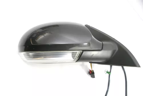 VW Passat 3C elektrischer Spiegel Außenspiegel rechts Glas Blinke schwarz LC9Z (122388)