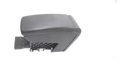 VW Passat 3C Mittelarmlehne Armlehne Fach Deckel Leder schwarz (122457)
