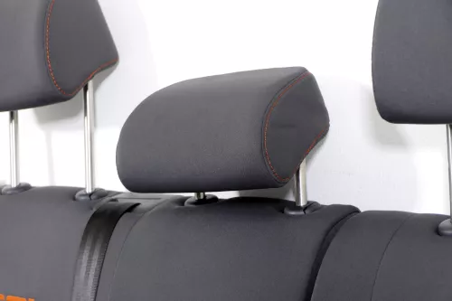 VW Golf 5 V Kopfstütze hinten in der Mitte mittig anthrazit dunkel Goal (122571)