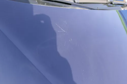 VW Up 4D 1S Motorhaube Klappe vorne blau LH5X (122574)