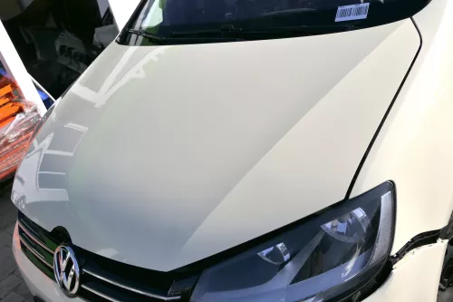 VW Sharan 7N Motorhaube Klappe Haube vorn vorne gelb Taxi elfenbein L115 (122597)