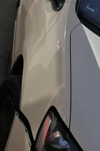 VW Sharan 7N Kotflügel rechts vorne gelb elfenbein Taxi L115 (122603)