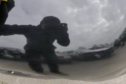 VW New Beetle 9C Kotflügel vorne rechts schwarz L041 1C0821104H (122621)