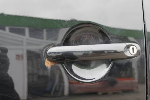 VW New Beetle 1C 9C Tür vorne links Fahrertür schwarz L041 - OHNE Anbauteile (122622)