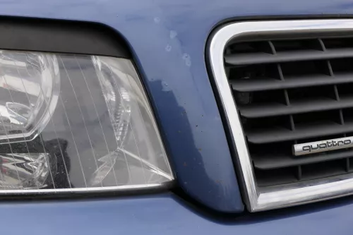 Audi A4 B6 8E Motorhaube Haube Klappe blau LZ5W - mit Grill (122678)