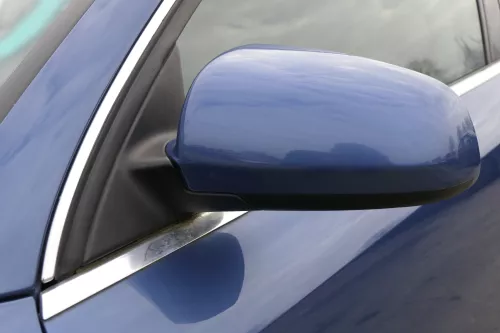 Audi A4 B6 8E Spiegel Außenspiegel links elektrisch verstellbar blau LZ5W