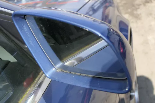 Audi A4 B6 B7 8E Spiegel Außenspiegel rechts elektrisch verstellbar blau LZ5W (122685)