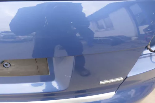 Audi A4 B6 8E Limousine Limo Heckklappe Klappe hinten blau LW5Z (122688)