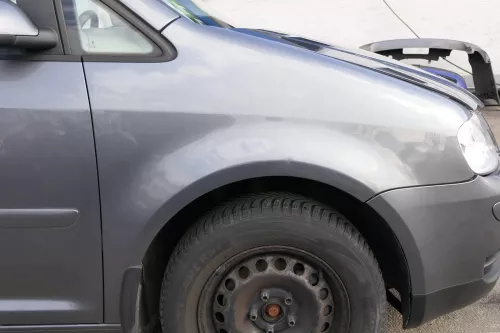 VW Touran 1T Kotflügel vorne rechts grau LD7X 1T0821022A ca.Bj. 2003-2006 platin