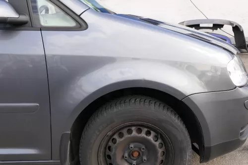 VW Touran 1T Kotflügel vorne rechts grau LD7X 1T0821022A ca.Bj. 2003-2006 platin