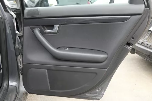 4x Audi A4 8E B6 Türverkleidung Verkleidung Tür vorne +hinten links schwarz soul (122711)