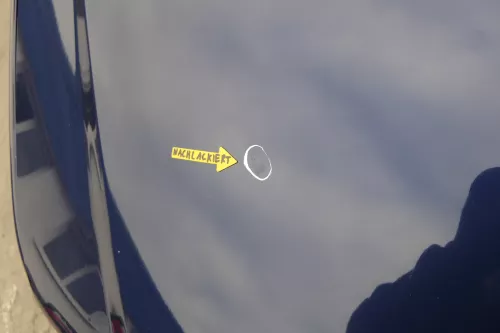 VW Touran 1T Caddy 2K Motorhaube Klappe Frontklappe blau LB5N indigoblau (122720)