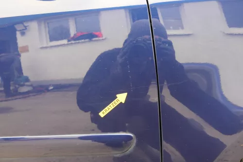 VW Touran 1T3 1T Tür vorne rechts Beifahrertür blau LB5N indigoblau (122726)