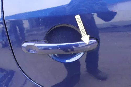 VW Touran 1T3 1T Tür hinten rechts Beifahrerseite blau LB5N indigoblau (122727)