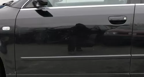 Audi A4 B6 8E nur Türblatt Tür vorne links Fahrertür schwarz LY9B Kombi + Limo c