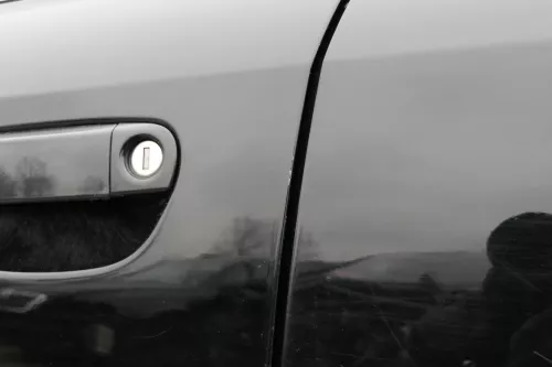 Audi A4 B6 8E nur Türblatt Tür vorne links Fahrertür schwarz LY9B Kombi + Limo c (122775)