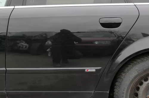 Audi A4 B6 8E Türblatt Tür hinten links schwarz LY9B Kombi+Limo -ohne Anbauteile