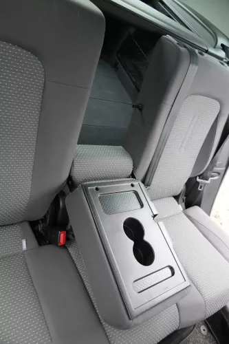 Seat Altea 5P XL Sitz Sitze hinten Rückbank Rücksitzbank 3 Punkt Lehne anthrazit (122815)
