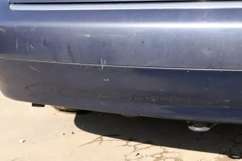 Audi A4 8E B6 Limousine Stoßstange hinten mit Spoiler blau LZ5J (122913)