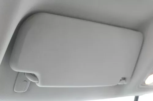 VW Golf 6 5K Passat 3C Sonnenblenden Sonnenblende grau links 1K0857551 N (122984)