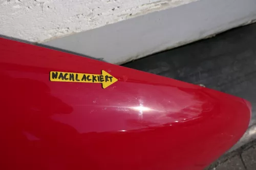 VW Touran 1T Kotflügel vorne rechts rot LY3D 1T0821022A ca.2003-2006 (123005)