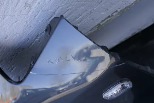 VW Touran 1T Kotflügel vorne links grau LD7U 1T0821021A ca. Baujahr 2003-2006 (123010)