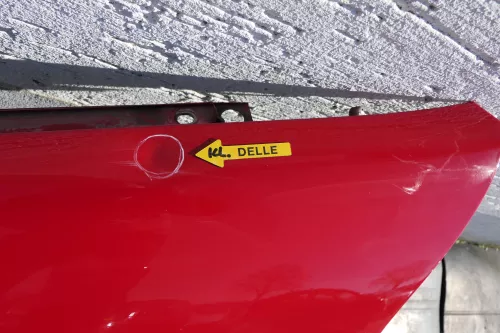 VW Caddy 9K Polo Variant 6Kv Kombi Kotflügel vorne links rot LY3D (123023)