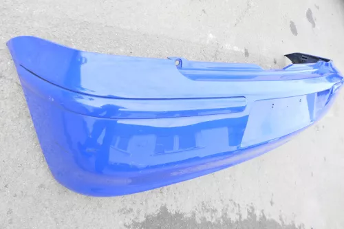 VW Polo 6N2 Stoßstange hinten Heckstoßstange Stoßfänger blau LA5C (123039)