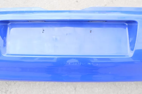 VW Polo 6N2 Stoßstange hinten Heckstoßstange Stoßfänger blau LA5C (123039)