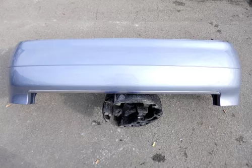 Audi A4 8E B6 Kombi Avant Stoßstange hinten mit Spoiler grau silber (LY7H???)