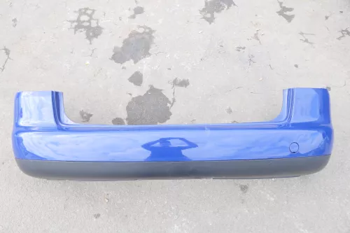 VW Touran 1T Stoßstange hinten Heckstoßstange Stoßfänger blau LL5M AHK