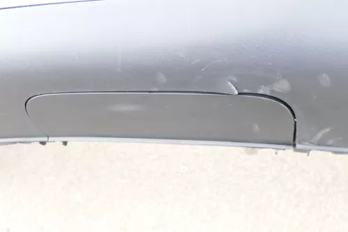 VW Touran 1T Stoßstange hinten Heckstoßstange Stoßfänger blau LL5M AHK (123048)