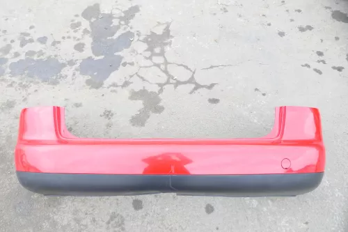 VW Touran 1T Stoßstange hinten Heckstoßstange Stoßfänger rot LY3D Tornadorot
