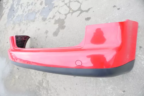 VW Touran 1T Stoßstange hinten Heckstoßstange Stoßfänger rot LY3D Tornadorot (123051)