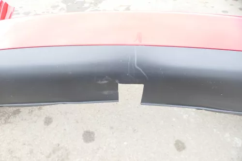 VW Touran 1T Stoßstange hinten Heckstoßstange Stoßfänger rot LY3D Tornadorot (123051)