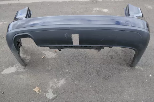 VW Passat 3C Kombi Stoßstange hinten Heckstoßstange Stoßfänger schwarz LC9X ssss (123058)