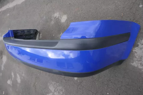 VW Golf 4 Bora Kombi Stoßstange hinten Heckstoßstange Stoßfänger blau LA5C (123059)