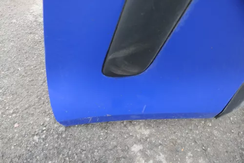 VW Golf 4 Bora Kombi Stoßstange hinten Heckstoßstange Stoßfänger blau LA5C (123059)