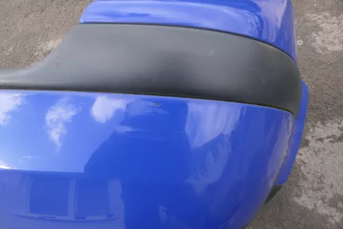 VW Golf 4 Bora Kombi Stoßstange hinten Heckstoßstange Stoßfänger blau LA5C (123059)
