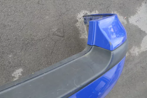 VW Golf 4 Bora Kombi Stoßstange hinten Heckstoßstange Stoßfänger blau LA5C (123059)