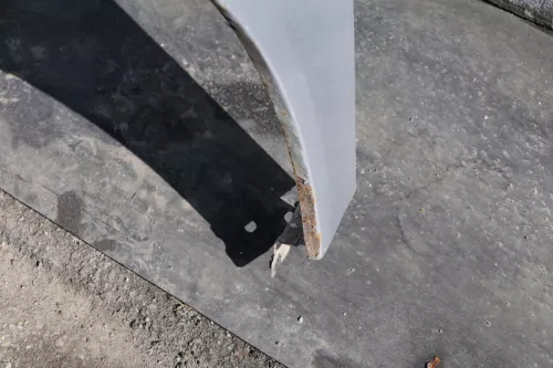 Audi A4 8E B6 Kotflügel vorne links grau silber LY7W (123092)