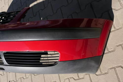 VW Passat 3B Stoßstange vorne Frontstoßstange Stoßfänger vorne rot LY3D (123103)
