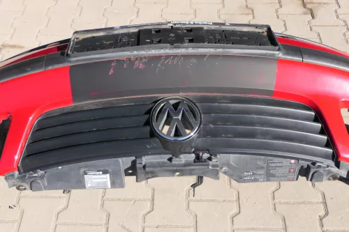 VW Passat 3B Stoßstange vorne Frontstoßstange Stoßfänger vorne rot LY3D (123103)