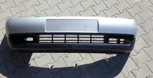 VW Lupo Stoßstange vorne Frontstoßstange Stoßfänger silber grau LR7X