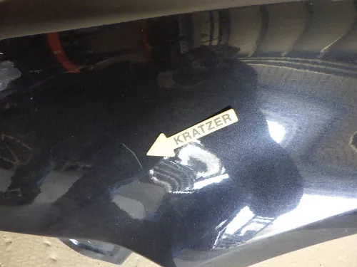 VW Passat 3B Kotflügel vorne links schwarz LC9Z metallic met (123161)