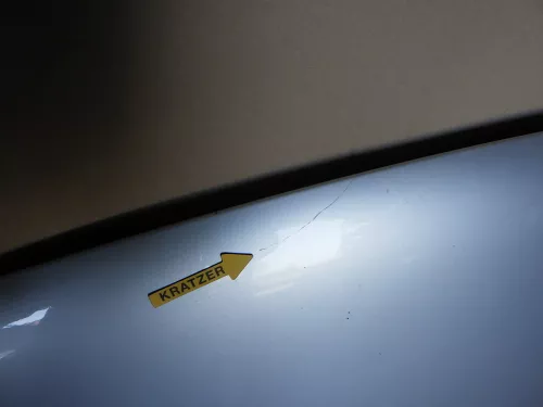 Audi A3 8L Motorhaube Frontklappe Haube silber LY7M Facelift (123163)