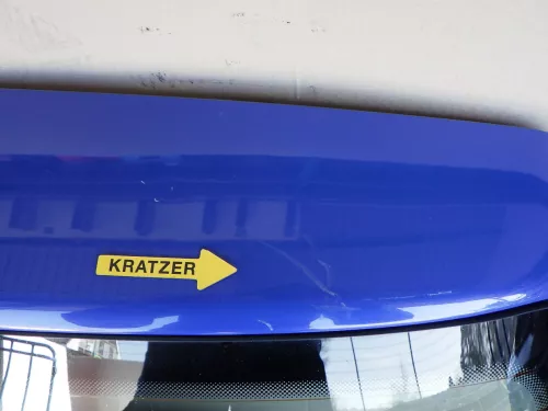 VW Golf 4 Limousine Heckklappe Kofferraumklappe Klappe hinten blau LW5Z jazzblue (123176)