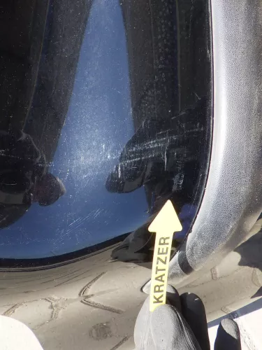 VW Polo 9N 9N3 Stoßstange Heckstoßstange hinten schwarz L041 uni (123184)