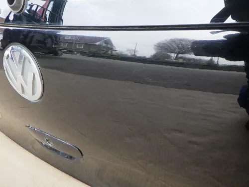 VW Polo 9N3 9N Heckklappe Kofferraumklappe Klappe schwarz L041 uni (123193)